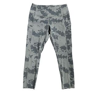 5.11 Tactical Physical Training Ready Green Camo Leggings Small Comfy Stretchy
